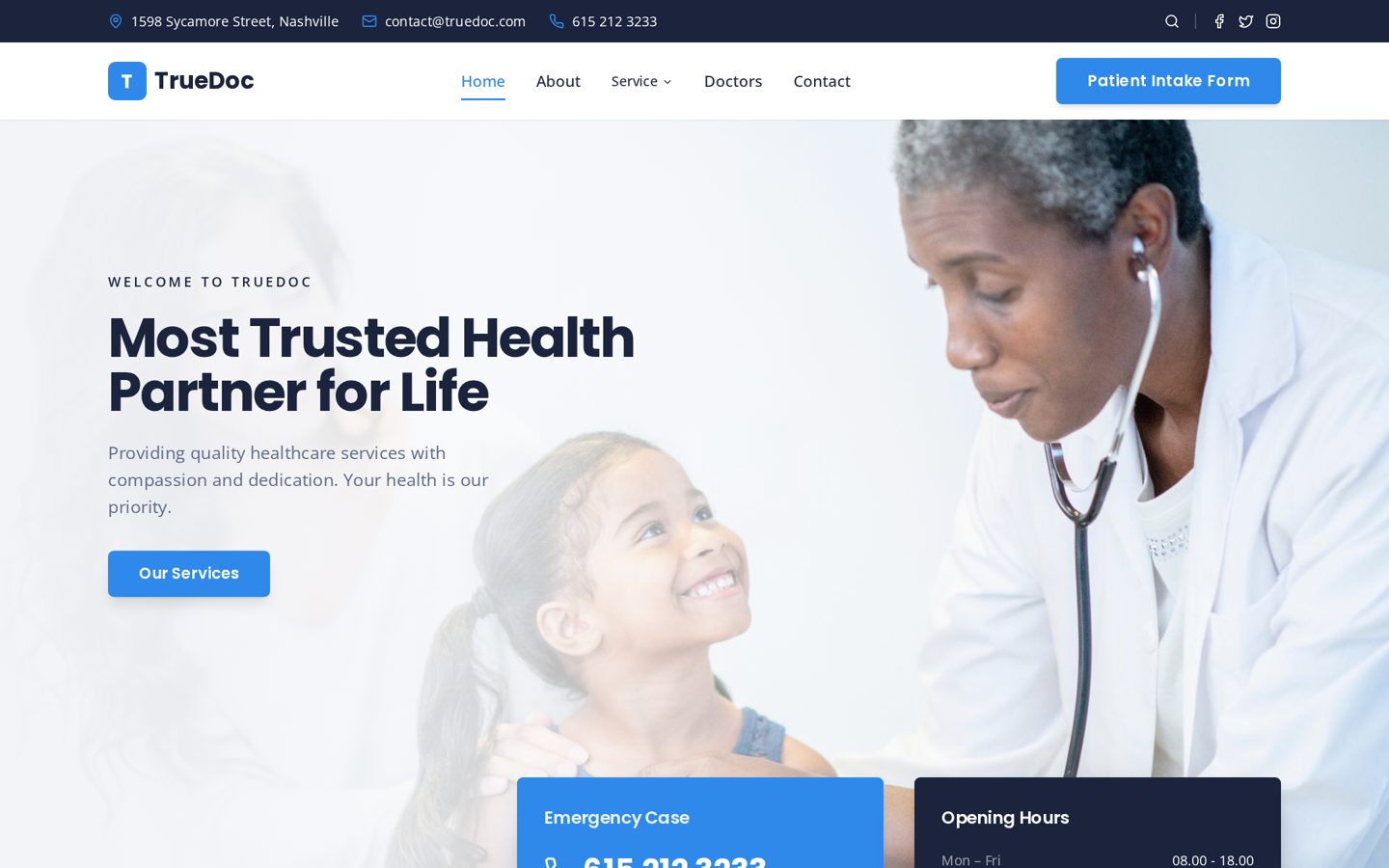 TrueDoc website screenshot